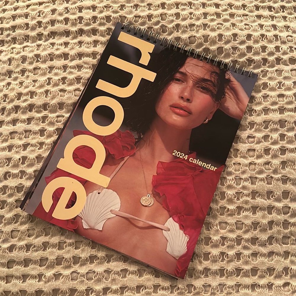 Hailey Bieber Rhode Calendar Exclusive